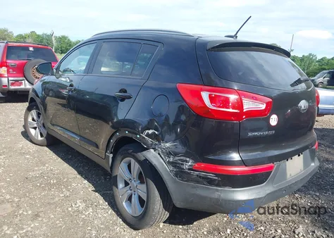 2013 Kia Sportage Lx из США, поврежденный, VIN KNDPB3A23D7434341